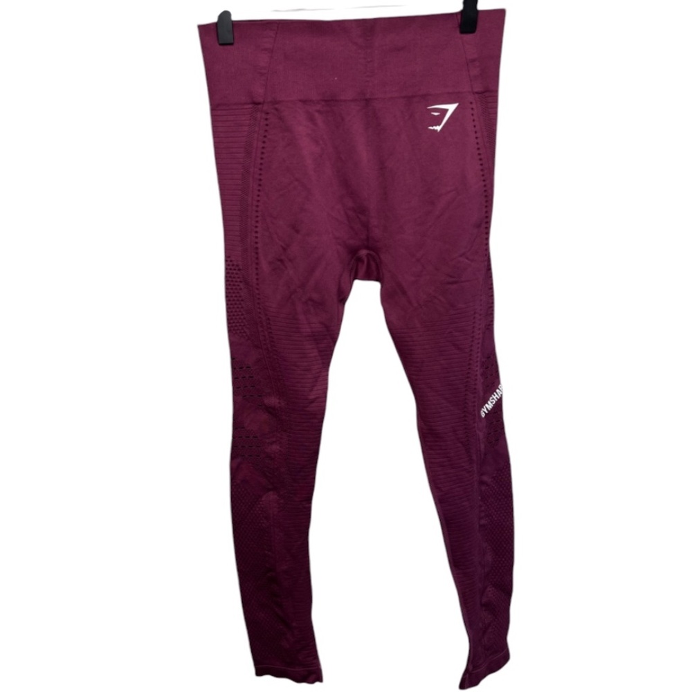 Gymshark Dry Moisture Management‎ Perforated leggings Size XS Purple